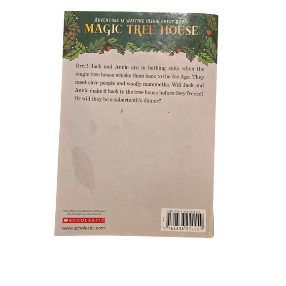 MAGIC TREE HOUSE #7 SUNSET OF THE SABERTOOTH Mary Pope Osborne Chapter Book - Picture 7 of 7